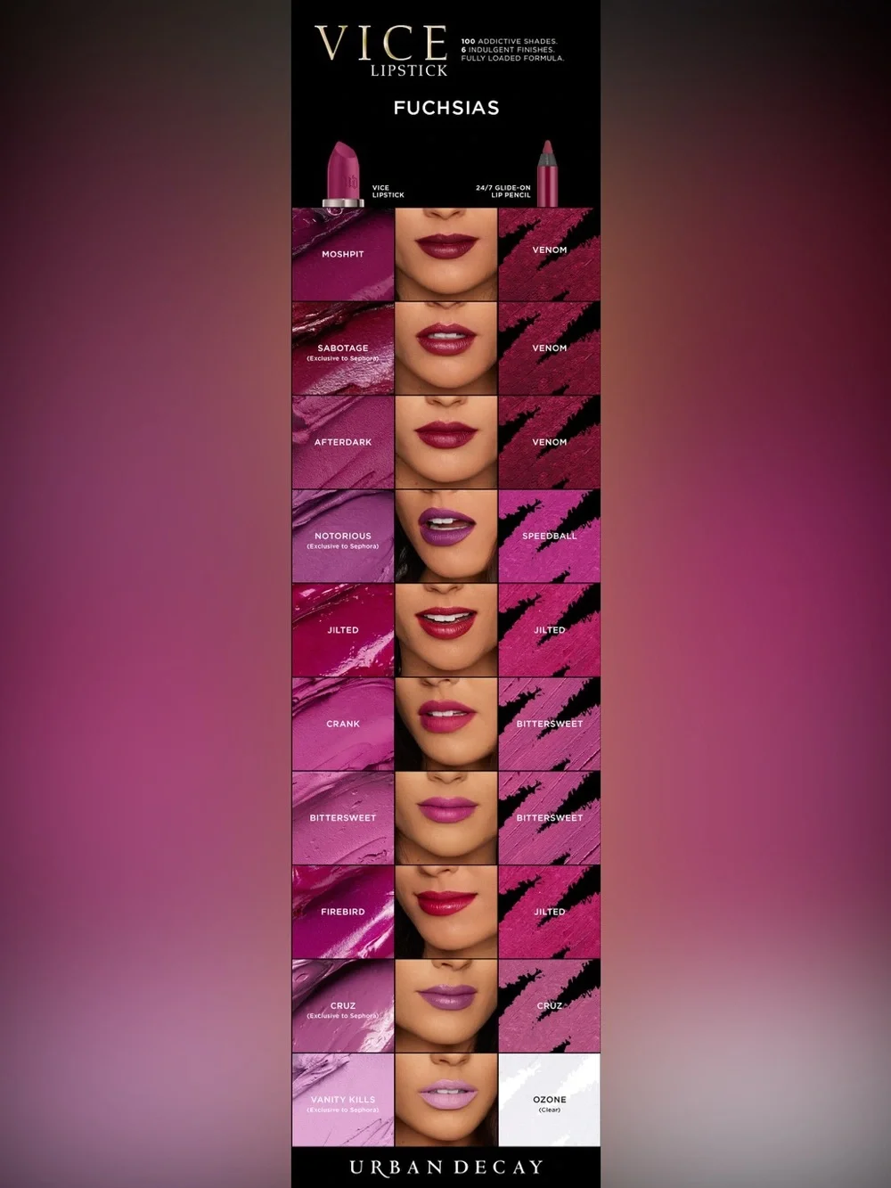 NIB Urban Decay Revolution Lipstick - Bittersweet (Matte)